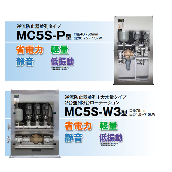 TERAL小~大流量/中揚程冷卻泵VKD152AD-e（-7W/-KS）