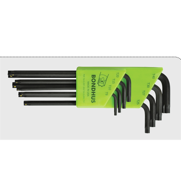 美國Bondhus波頓 短公制 六角 L 型扳手 單個13880