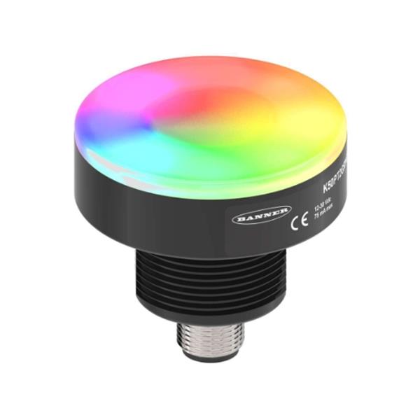 BANNER邦納美國 K50 Pro 觸摸按鈕系列拾取指示燈K50PTAMGRY3AQ