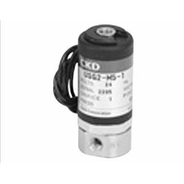 CKD喜開理多種流體小型直動(dòng)式2通電磁閥USG2-M5-1-0-AC200V
