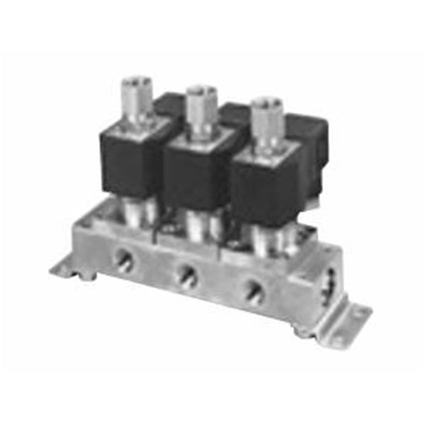 CKD喜開理多種流體直動式2通電磁集成閥GAG331G-1-0-AC100V