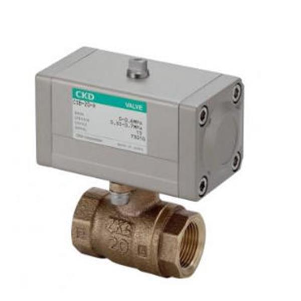 CKD喜開理蒸氣用氣控式球閥2通閥（緊湊型旋轉閥)CSB-25-W